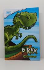 Caderno 1/4 Brochura Capa dura Pequeno d-rex -96 Fls -Tilibra