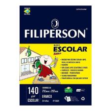 BLOCO DESENHO A4 140G 20 FOLHAS BRANCO - FILIPERSON