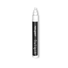 Giz L�quido Liquigiz Ponta Redonda 4,5mm Branco Newpen