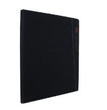 Pasta Apresenta��o com Bloco de Notas 30 folhas A4 Tecido Opaca Executiva