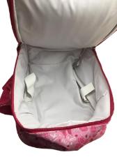Lancheira Butterfly Splash Rosa 2 Bolsos Fico
