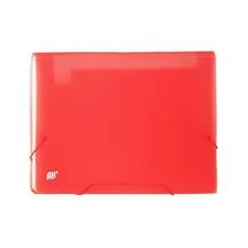 PASTA SANFONADA A4 COLOR GRID 12 DIVISORIAS - EP12ANS VERMELHA YES