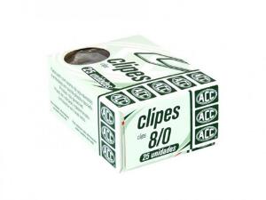 Clips Niquelado 8/0 C/25 Acc
