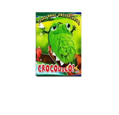 LIVRO BRINCANDO COM FANTOCHES CROCODILO