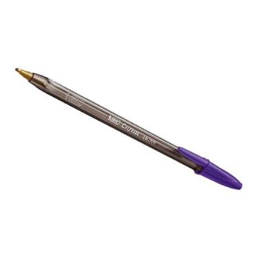 CANETA ESFEROGR�FICA 1.6 ROXO CRISTAL BOLD BIC