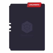 CADERNETA FLEX�VEL PORTA CANETA GRAPHIC REDOMA