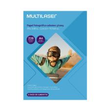 Papel Fotogr�fico Multilaser Adesivo 220Gm2 10 Fls A4