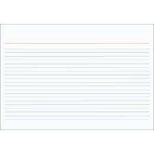 Ficha Pautada N�mero 4 - 6x9 100 Folhas - Tilibra