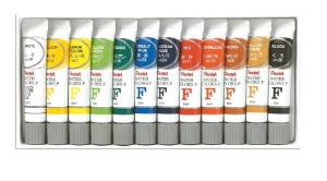 Tinta Aquarela Arts Water Colours com 12 Cores PENTEL