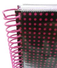 Capa P/Caderno C/2 Unidades (Frente e Verso) Cristal Dac