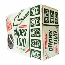 Clipes 10/0 em a�o niquelado ACC