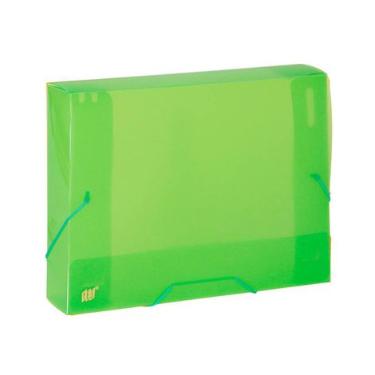 Pasta El�stico Of�cio Lombada 5cm Color Intense VERDE Yes