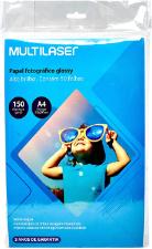PAPEL MULTILASER GLOSSY PAPER ADES A4 150G C/10 PE002