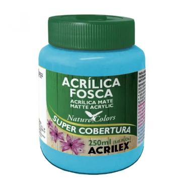 TINTA ACRILICA FOSCA 250ML AZUL CELESTE 503 ACRILEX