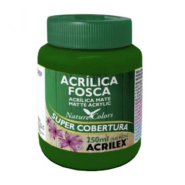 TINTA ACRILICA FOSCA 250ML VERDE MUSGO 513 ACRILEX