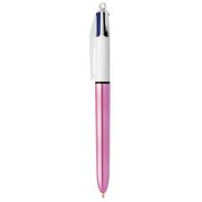 CANETA ESFEROGRAFICA 4 CORES METALICA ROSA BIC
