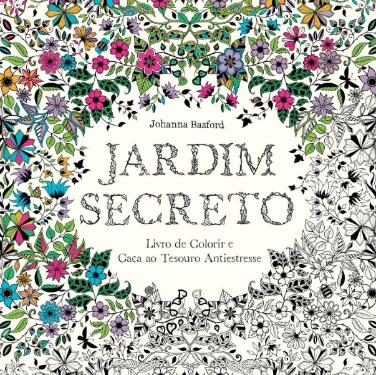 Livro de Colorir - Antiestresse Jardim Secreto Johanna Basford