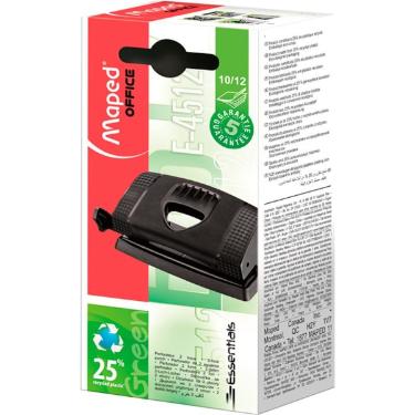 Perfurador Essentials Greenlogic 10/12 Folhas