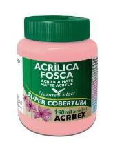 Tinta Acrilica Fosca 250ml Acrilex 537 Rosa