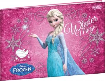 CADERNO CALIGRAFIA 40 FOLHAS  FROZEN JANDAIA