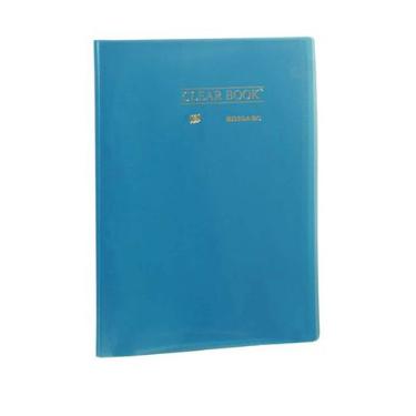 Pasta Cat�logo 20 follhas A4 ClearBook - Color Intense AZUL Yes
