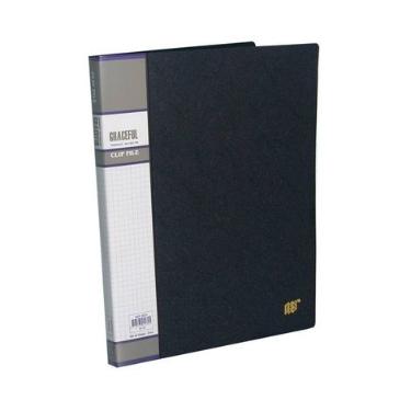 Pasta Grampo Mola A4 - Personaliz�vel - Opaca PRETO Yes