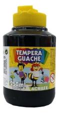 TINTA GUACHE 250 ML Preto Acrilex