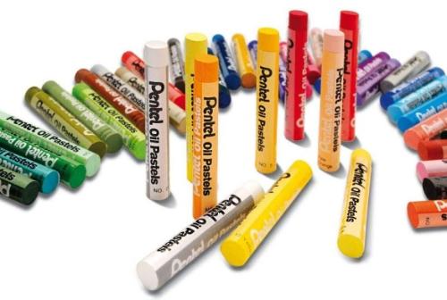 Giz Pastel a Ol�o 50 cores PHN-50 26651 Pentel
