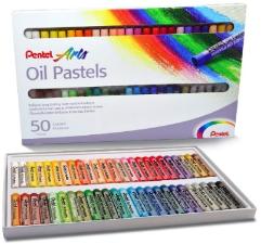 Giz Pastel a Ol�o 50 cores PHN-50 26651 Pentel