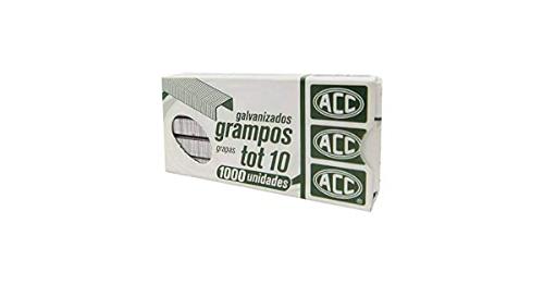 GRAMPO PARA GRAMPEADOR TOT GALVANIZADO / 1000UN / ACC