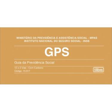 CARN� GPS - GUIA DA PREVID�NCIA SOCIAL 12X2 VIAS - 24 FOLHAS