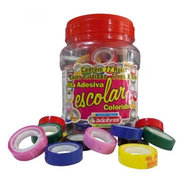 Fita Ades Colorida 12x10