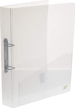 Fich�rio 2 Argolas Tamanho A4 - Transparente CRISTAL Yes