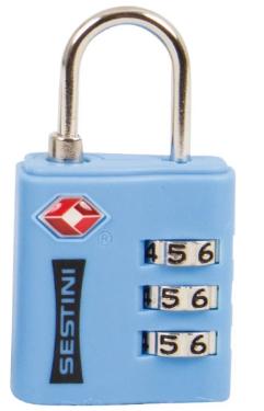 Cadeado TSA com Combina��o Azul