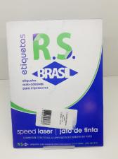 ETIQUETA ADESIVA LASER CD 10 FOLHAS RS BRASIL