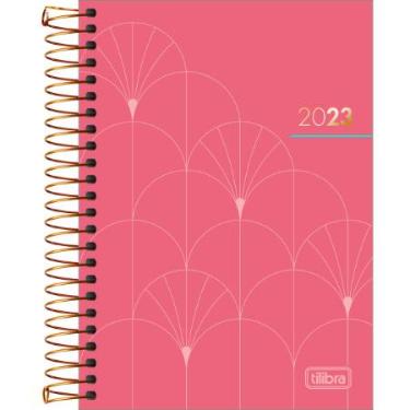 Agenda Executiva Espiral Di�ria M5 129 X 187 Cm (M�dia) Spot Feminina 2024 Tilibra