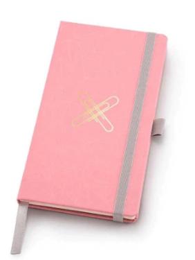 Caderneta Pink stone papertalk �tima