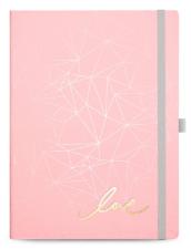 Caderno Papertalk Ultra Pautado Tamanho 177x240mm- Linha Pink Stone Otima