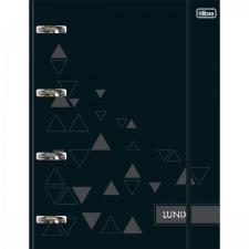 Fich�rio Cartonado Tamanho Universit�rio Com El�stico Lunix Preto 80 Folhas Tilibra
