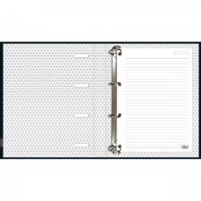 Fich�rio Cartonado Tamanho Universit�rio Com El�stico Lunix Preto 80 Folhas Tilibra