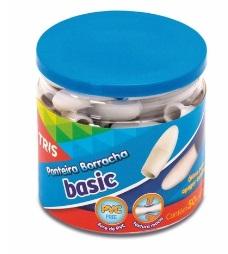 Borracha Ponteira Tris Basic Branca Summit Pote-50