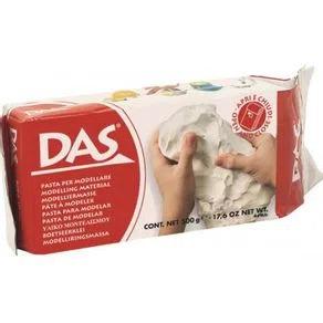 Cer�mica Fria para Modelar Branca 500 g Das