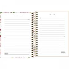 CADERNETA ESPIRAL CAPA DURA 1/8 LE VANILLE 80 FOLHAS TILIBRA