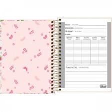 CADERNETA ESPIRAL CAPA DURA 1/8 LE VANILLE 80 FOLHAS TILIBRA