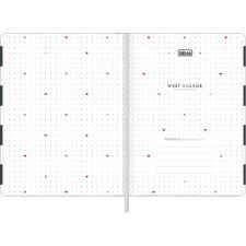 Caderno Pontilhado Costurado Capa Dura Fitto G West Village 90 Gramas 80 Folhas Tilibra