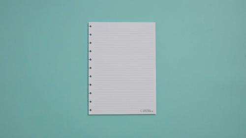 Refil Pautado M�dio 90g Caderno Inteligente