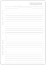 REFIL OTIMA CADERNO 167 E PLANNER ULTRA 63 PAUTADO 30F 4686