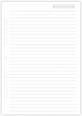 REFIL OTIMA CADERNO 167 E PLANNER ULTRA 63 PAUTADO 30F 4686