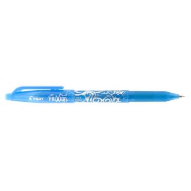 CANETA PILOT BL-FR7 BALL FRIXION APAGAVEL AZUL CLARO