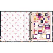 CADERNO ARGOLADO CARTONADO COM EL�STICO CAPRICHO 80 FOLHAS TILIBRA